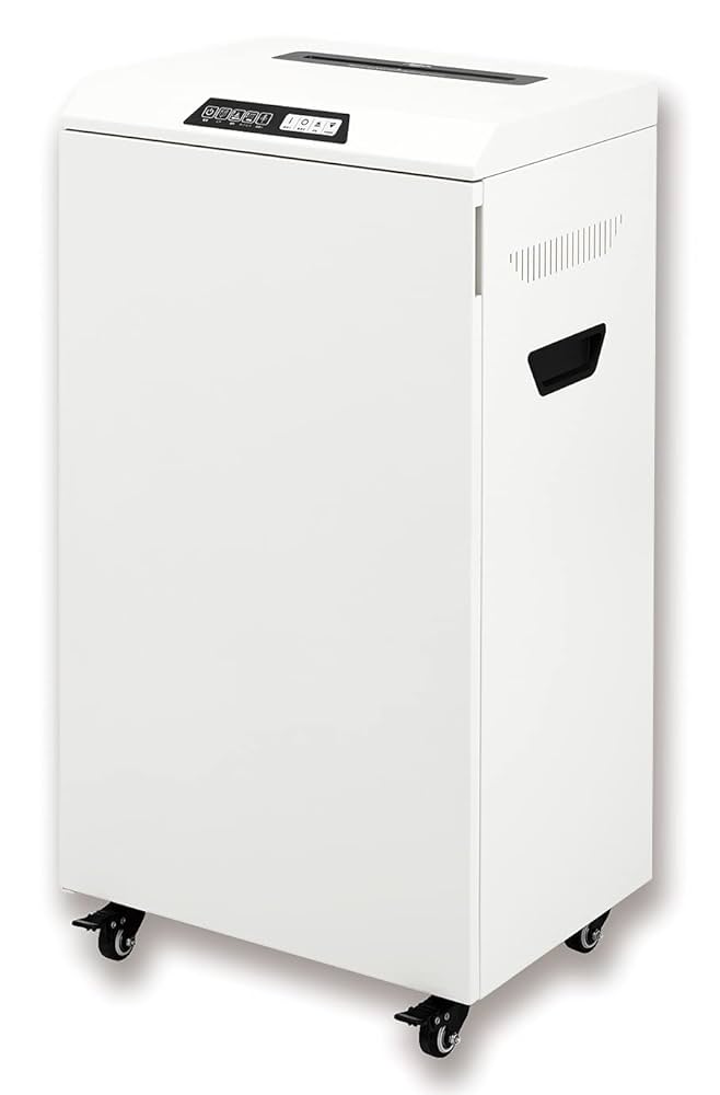 ★中古品★アスカ_クロスカットシュレッダーA4サイズ アスカ Asmix シュレッダー マイクロカット A4 15L 最大6枚細断